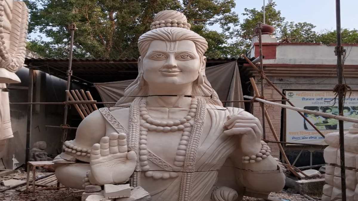 मूर्तिकारों को पेमेंट का इंतजार : चंदखुरी धाम के लिए एमपी के मूर्तिकारों ने बनाई है भगवान राम की 51 फीट नई प्रतिमा, पेमेंट नहीं होने से नहीं भेज रहे मूर्ति