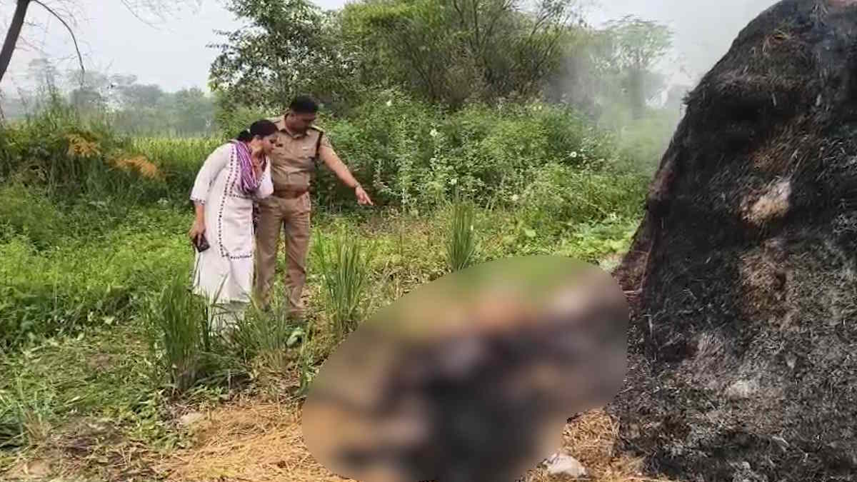 युवती की पैरावट में मिली अधजली लाश का सुलझा रहस्य, ‘साइकोपैथ’ ने साथ रहने से मना करने पर की थी हत्या…