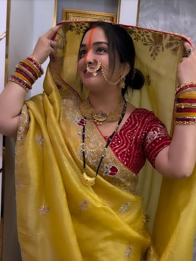 Chhath 2025: सुहागिन की तरह सज-धज कर आम्रपाली ने मनाया महापर्व छठ, फैंस पूछ रहे पति कौन…