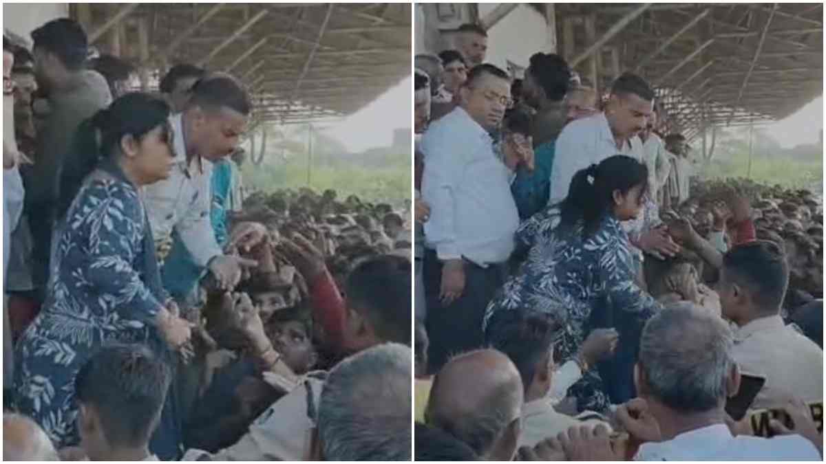 तहसीलदार मैडम को आ गया गुस्सा… सरेआम किसान को जड़ दिया थप्पड़, Video हो रहा वायरल
