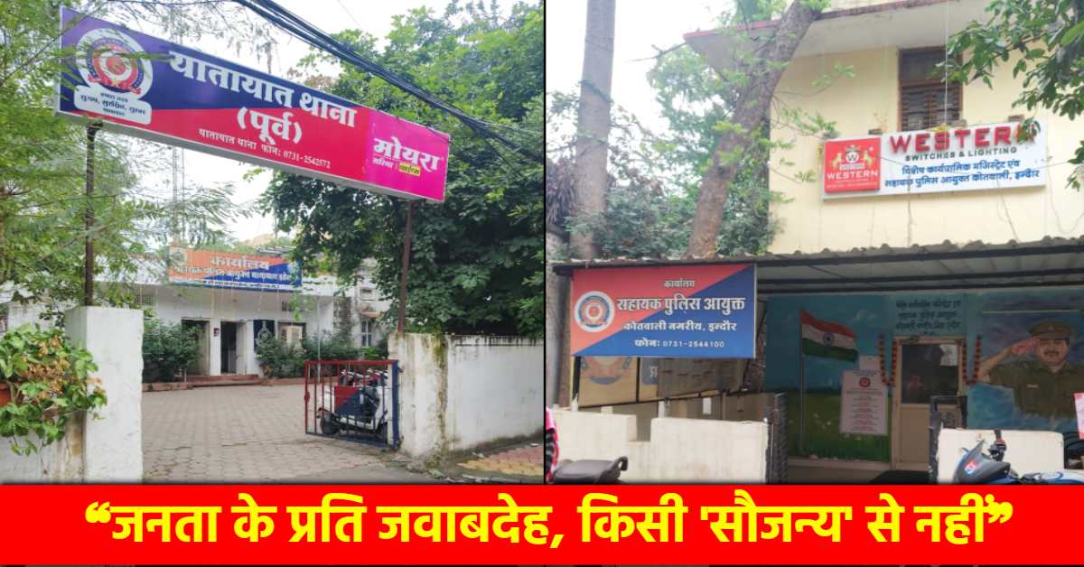 अब थानों के बाहर नहीं दिखेंगे ‘सौजन्य से’ लिखे बोर्ड: DGP ने दिए सख्त निर्देश, कहा- पुलिस किसी व्यक्ति-संस्था या नेता के ‘सौजन्य से’ नहीं बल्कि जनता और कानून…