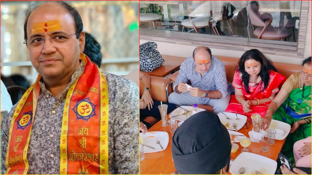 ओंकारेश्वर पहुंचे TMKOC के ‘भिड़े मास्टर’, परिवार के साथ किए ज्योतिर्लिंग के दर्शन, होटल में स्टाफ के साथ खिंचवाई फोटो