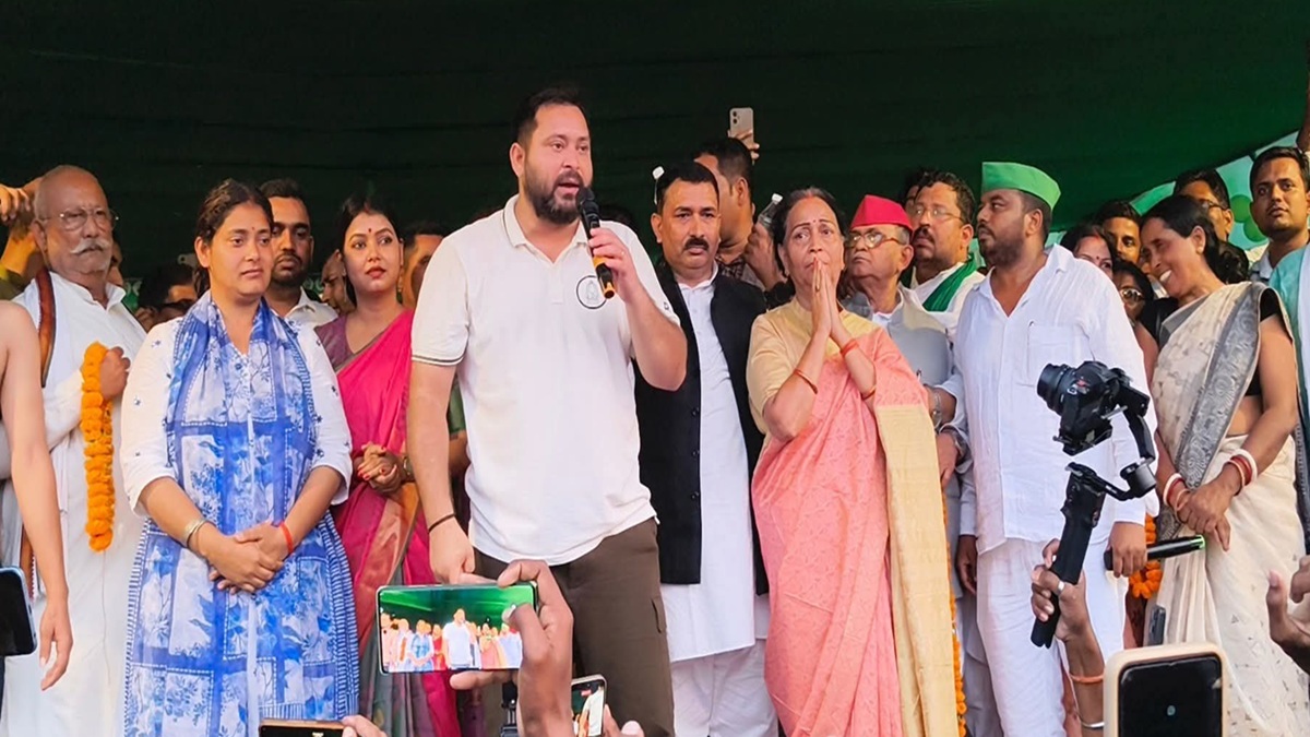 ‘रोजगार आएगा तो बारात भी निकलेगी’, वैशाली में तेजस्वी यादव का बड़ा ऐलान, राजद प्रत्याशी शिवानी शुक्ला को जीताने की अपील