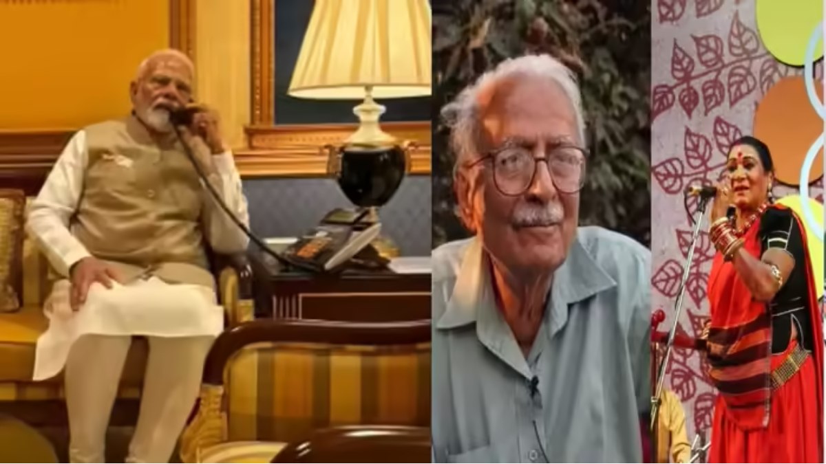 PM Modi Raipur visit: प्रधानमंत्री मोदी ने रायपुर पहुंचते ही छत्तीसगढ़ के कलाकारों को किया फोन, तीजनबाई और विनोद कुमार शुक्ल का जाना कुशलक्षेम..