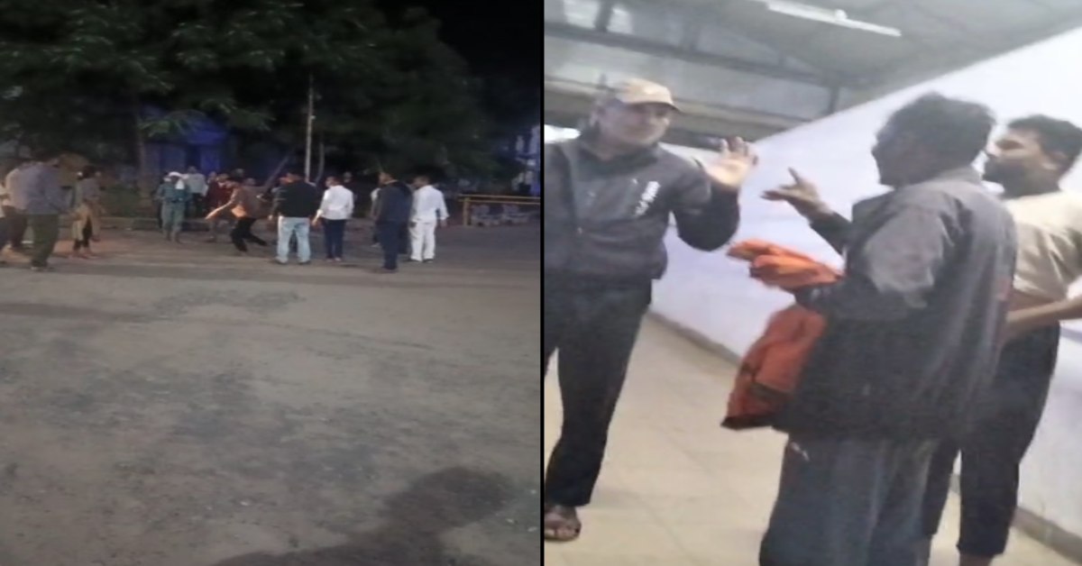 शराबियों का अड्डा बना जिला अस्पताल: महिला के साथ की अभद्रता, मार खाने के बाद पैर छूकर माफी मांगी, Video वायरल