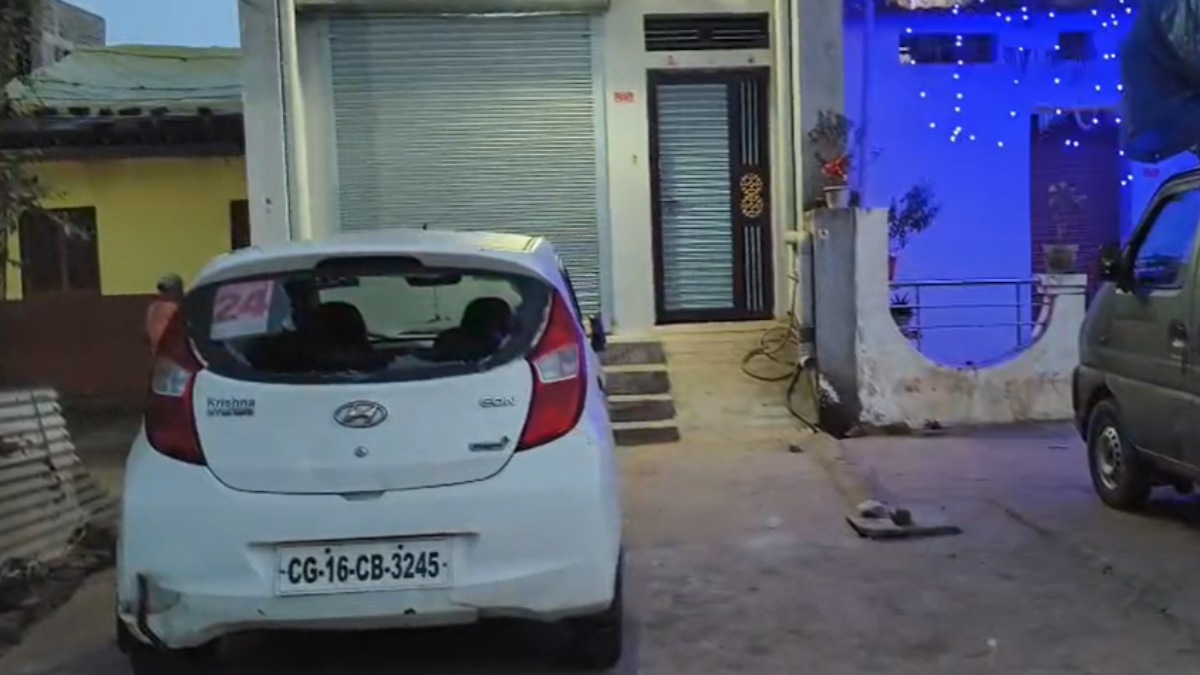 CG News : अज्ञात बदमाशों ने पत्रकार के घर किया पथराव, खड़ी कार में भी की तोड़फोड़