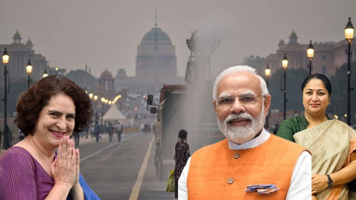प्रियंका गांधी को सताई ‘दिल्ली प्रदूषण’ की चिंता; पीएम मोदी और सीएम रेखा गुप्ता का आव्हान कर साथ मिलकर लड़ने की अपील की