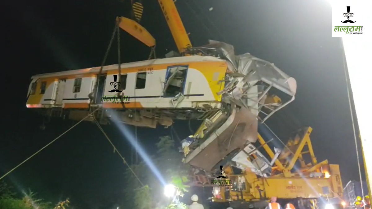 Bilaspur Train Accident Update : देर रात हटाया गया ट्रेन का क्षतिग्रस्त बोगी, रेल यातायात हुआ बहाल, देखें वीडियो