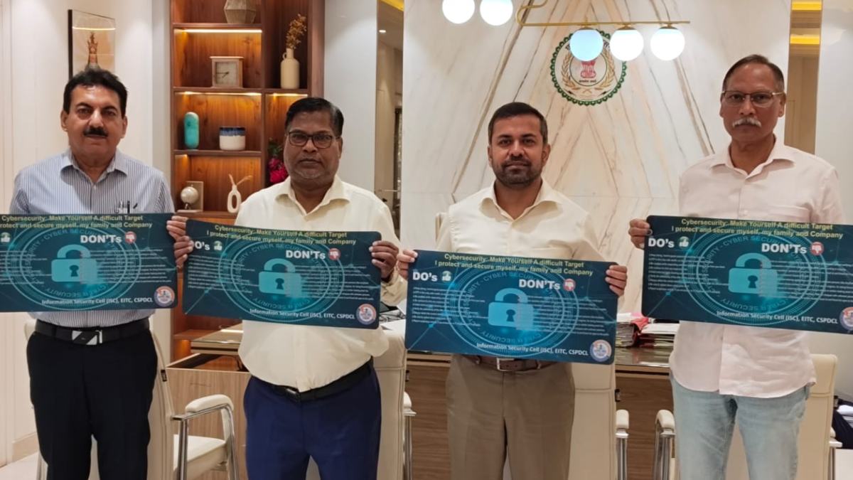 साइबर सुरक्षा और जागरूकता पर प्रशिक्षण कार्यक्रम : CSPDCL के अध्यक्ष डॉ रोहित यादव ने कहा- साइबर खतरों से निपटने में सक्षम है पॉवर कंपनी का साइबर सुरक्षा तंत्र
