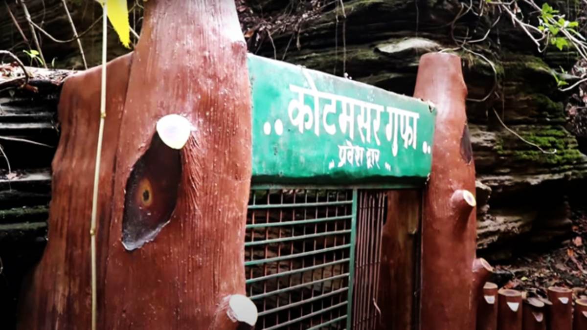 विश्व प्रसिद्ध कुटुमसर गुफा के खुले द्वार, पहले दिन ही पर्यटकों की उमड़ी भीड़…