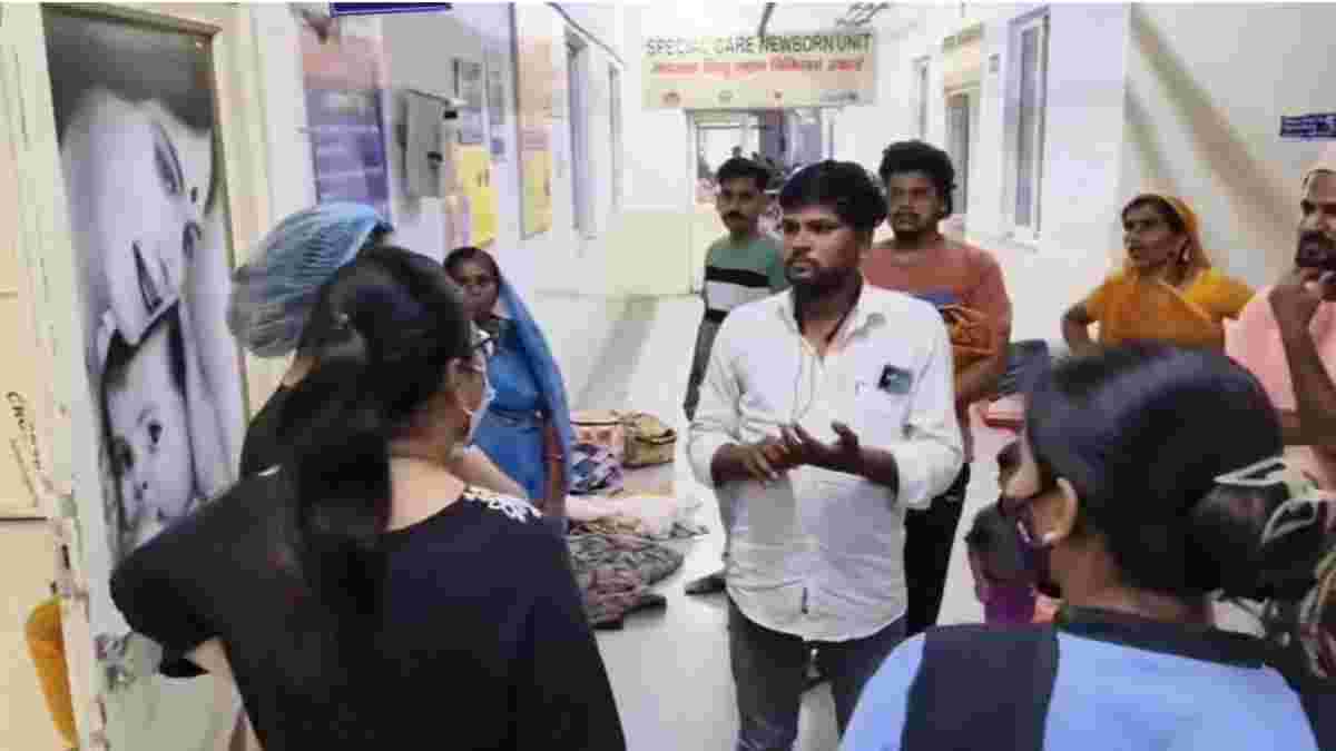 मेडिकल कॉलेज अस्पताल में फिर बड़ी लापरवाहीः फर्श पर हो गई महिला की डिलीवरी, जच्चा-बच्चा दोनों स्वस्थ्य, जिम्मेदारों पर कार्रवाई की उठी मांग