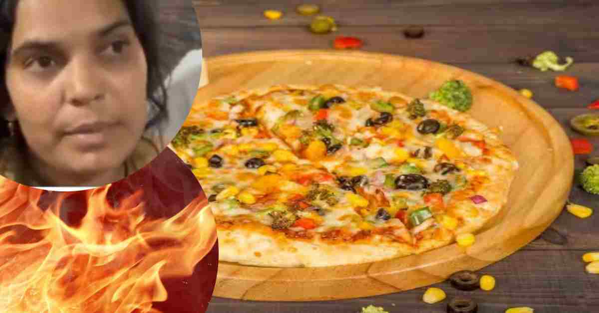 विजयनगर के पिज्जा हट में लगी भीषण आग, चार लोग बुरी तरह झुलसे, लड़ रहे जिंदगी के लिए जंग