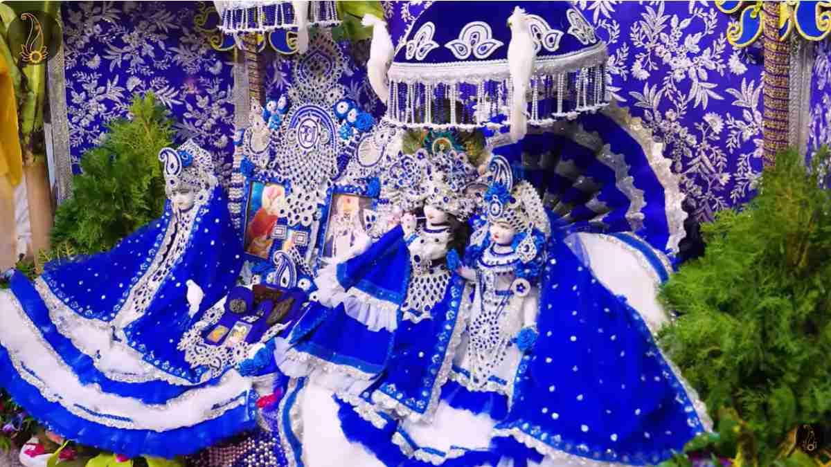 श्री राधावल्लभ लाल जी महाराज का 518 वां पाटोत्सवः  ध्वज पूजन मंत्रोच्चार से कार्यक्रम का शुभारंभ, चारों तरफ राधावल्लभ श्रीहरिवंश, श्रीवृंदावन, श्रीवनचंद्र की गूंज