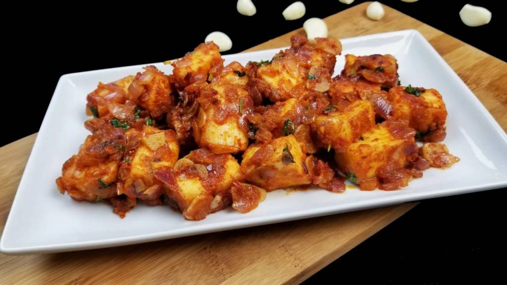 Crispy Ginger Garlic Paneer Recipe