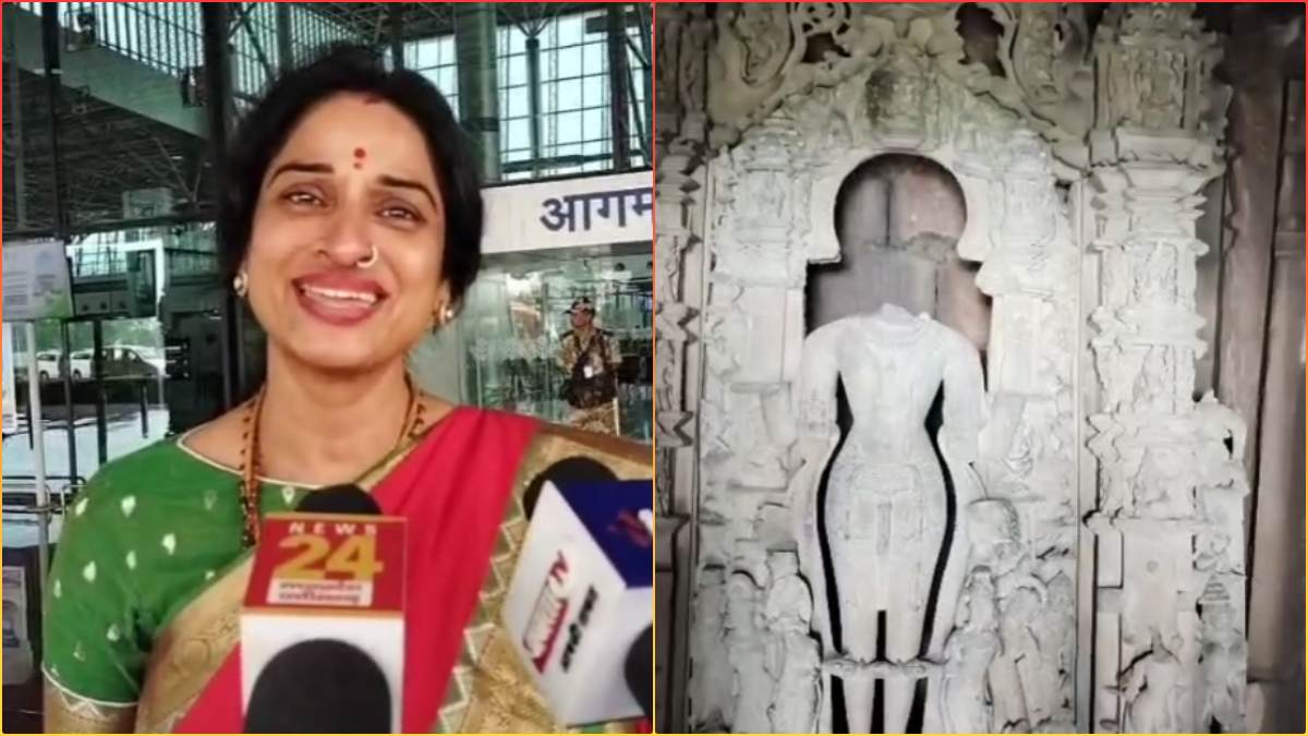ओवैसी के खिलाफ चुनाव लड़ने वाली माधवी लता पहुंची खजुराहो, दर्शन करने जाएंगी बागेश्वर धाम, कहा- विष्णु प्रतिमा की दोबारा स्थाना होनी चाहिए