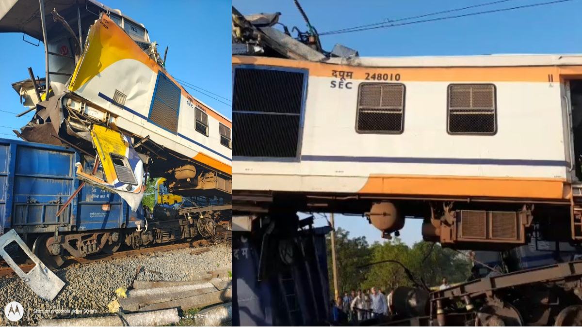 छत्तीसगढ़ में बड़ा ट्रेन हादसा : मालगाड़ी और पैसेंजर ट्रेन आपस में टकराई, कई डिब्बे पटरी से उतरे, 12 से अधिक यात्री घायल